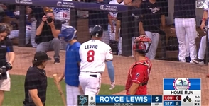 Royce Lewis 2023 St. Paul Saints Game Used Jersey w/ Saints LOA