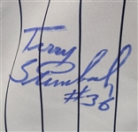 Terry Steinbach 1997 Minnesota Twins Game Used & Autographed Jersey w/ Dave Miedema LOA