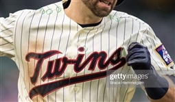 Brian Dozier 2017 Minnesota Twins Game Used Jersey MLB & Photomatched to 5/31/17 HR Game
