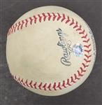 Joe Mauer Autographed & Inscribed 2006 Opening Day Game Used Baseball MLB