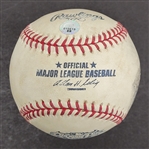 Joe Mauer Autographed & Inscribed 2006 Opening Day Game Used Baseball MLB