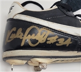 Kirby Puckett Minnesota Twins Game Used & Autographed Cleats w/ Beckett LOA's