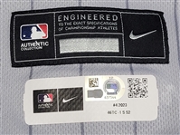 Carlos Correa 2023 Minnesota Twins Game Used HR Jersey From First Game With the New Pinstripe Jersey MLB