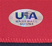 Brian Duensing USA Olympic Game Used Jersey