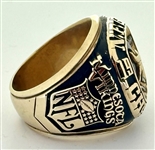 Stu Voigt's 1974 Minnesota Vikings NFC Championship 10K Gold & Diamond Ring from Super Bowl IX vs. the Pittsburgh Steelers