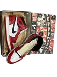 Michael Jordan Autographed Rookie Nike Shoes w/ Upper Deck COA & Original Box