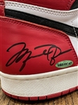 Michael Jordan Autographed Rookie Nike Shoes w/ Upper Deck COA & Original Box