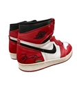 Michael Jordan Autographed Rookie Nike Shoes w/ Upper Deck COA & Original Box