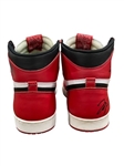 Michael Jordan Autographed Rookie Nike Shoes w/ Upper Deck COA & Original Box