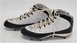 Charles Woodson Oakland Raiders Game Used & Autographed Cleats