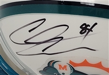 Chris Chambers Autographed Miami Dolphins Mini Helmet