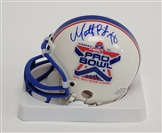 Matt Birk & Byron Chamberlain Dual Autographed 2002 Pro Bowl Mini Helmet