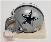 Marion Barber Autographed Dallas Cowboys Mini Helmet
