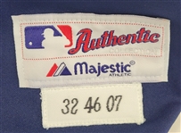 Brian Buscher 2007 Minnesota Twins Game Issued Jersey