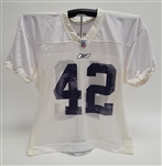 Jack Brewer 2002 Minnesota Vikings Used Practice Jersey