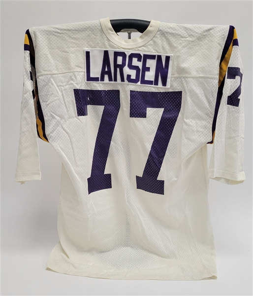 Gary Larsen Minnesota Vikings Used Practice Jersey