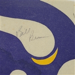 Minnesota Vikings Multi-Signed Vintage Pennant w/ Mick Tingelhoff
