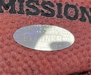 Aaron Rodgers Autographed & Inscribed Super Bowl XLV The Duke Football Steiner