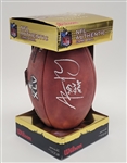 Aaron Rodgers Autographed & Inscribed Super Bowl XLV The Duke Football Steiner