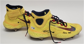 Royce Lewis 2024 Minnesota Twins Game Used & Autographed Cleats Beckett