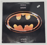 Framed 1989-90 Prince Batman Warner Bros. Promo Poster w/ 3 Albums w/ Letter of Provenance