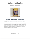 Prince Madhouse Collection w/ Letter of Provenance