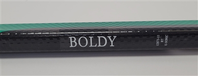 Matt Boldy 2022-23 Minnesota Wild Game Used & Autographed Hockey Stick Beckett