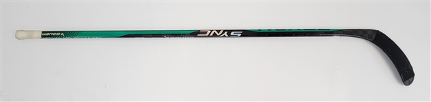 Matt Boldy 2022-23 Minnesota Wild Game Used & Autographed Hockey Stick Beckett