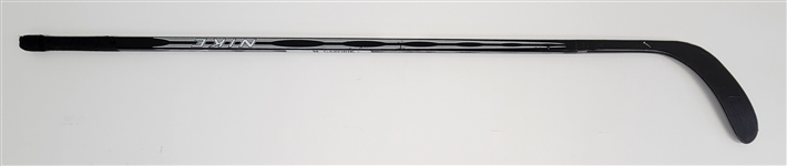 Marian Gaborik Minnesota Wild Game Used & Autographed Rookie Hockey Stick Used on 10/6/2000 to Score The First Goal in Minnesota Wild History