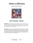 The New Power Generation NPG Exodus Album *Original 1995 Exclusive U.K. LP Release* w/ Letter of Provenance