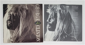 George Clinton The Cinderella Theory Framed Album w/ Photo & Letter of Provenance