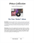 The Time Shake! Album w/ Letter of Provenance