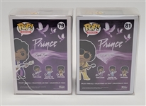 Lot of 2 Prince Funko Pops w/ Letter of Provenance