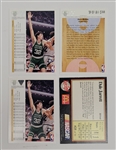 Lot of 4 Kevin McHale & Dale Jarrett Autographed Cards w/ Beckett LOA's