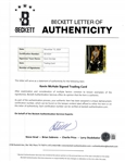Lot of 4 Kevin McHale & Dale Jarrett Autographed Cards w/ Beckett LOA's