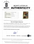 Lot of 4 Kevin McHale & Dale Jarrett Autographed Cards w/ Beckett LOA's