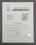Kirby Puckett 1996 Minnesota Twins Game Issued & Autographed Jersey *One of the Last Puckett Jerseys Ever Issued* w/ Beckett LOA