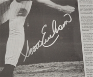Lot of 3 Minnesota Twins Printing Plates w/ Hrbek, Morris, & Erickson Signatures