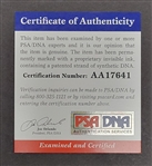 Byron Buxton 2013 Futures Game Used & Autographed Fielding Glove PSA/DNA