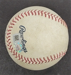 Byron Buxton 10/2/16 Inside-the-Park-HR Game Used Baseball MLB