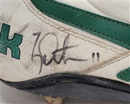 Ty Detmer Game Used & Autographed Football Cleats