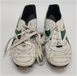 Ty Detmer Game Used & Autographed Football Cleats