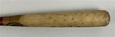 Mark McGwire 1998 St. Louis Cardinals Game Used & Autographed Bat *From 70 HR Season* PSA/DNA GU 10 