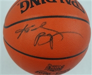 Kobe Bryant Autographed 2001 NBA Finals Basketball PSA/DNA & JSA LOA