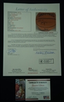 Kobe Bryant Autographed 2001 NBA Finals Basketball PSA/DNA & JSA LOA
