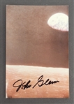 Lot of 2 John Glenn & Sally Ride Autographed 3.5x5 Photos Beckett