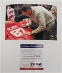 Dwight Clark Autographed Custom Jersey PSA/DNA