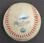 Joe Mauer Autographed & Inscribed 2005 Opening Day Game Used Baseball MLB & Ironclad