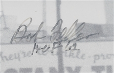 Bob Feller Autographed & Framed 8x10 Photo