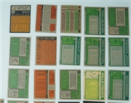 Collection of 1970's Topps Baseball Cards w/ Rookies & Hall of Famers Incl. Lou Gehrig Ty Cobb Cy Young & Hank Aaron